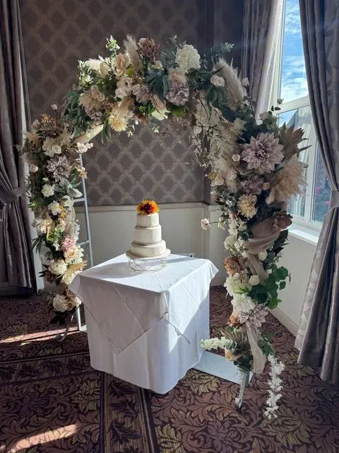 A guest photograph from Anna and Luke’s wedding, uploaded to their PixelParty album