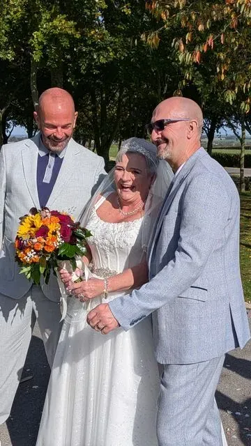 A guest photograph from Anna and Luke’s wedding, uploaded to their PixelParty album