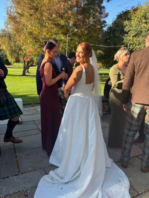 A guest photograph from Chloe and Daniel’s wedding, uploaded to their PixelParty album