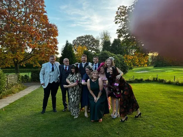 A guest photograph from Chloe and Daniel’s wedding, uploaded to their PixelParty album