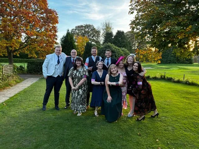 A guest photograph from Chloe and Daniel’s wedding, uploaded to their PixelParty album