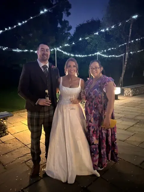 A guest photograph from Chloe and Daniel’s wedding, uploaded to their PixelParty album