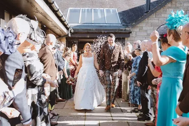 A guest photograph from Chloe and Daniel’s wedding, uploaded to their PixelParty album