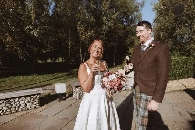 A guest photograph from Chloe and Daniel’s wedding, uploaded to their PixelParty album