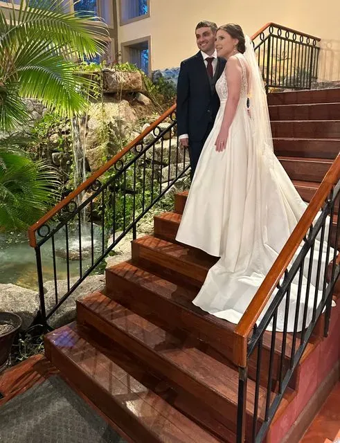A guest photograph from Kevin and Kelli’s wedding, uploaded to their PixelParty album