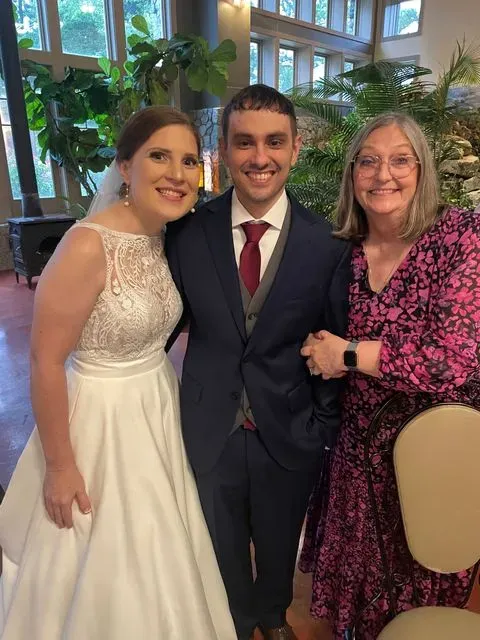 A guest photograph from Kevin and Kelli’s wedding, uploaded to their PixelParty album