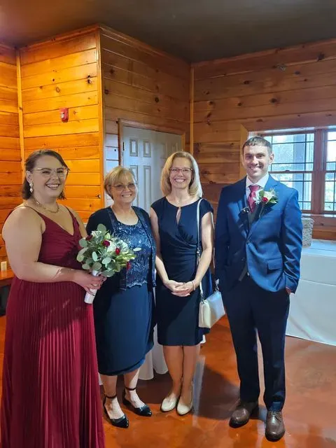 A guest photograph from Kevin and Kelli’s wedding, uploaded to their PixelParty album