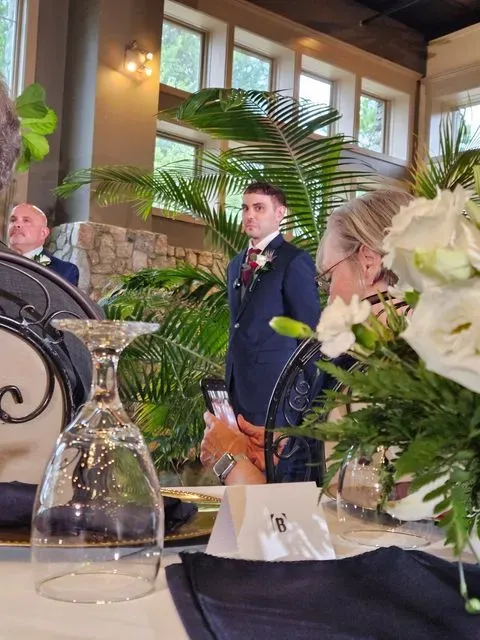 A guest photograph from Kevin and Kelli’s wedding, uploaded to their PixelParty album