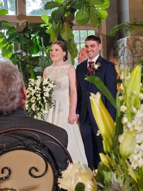 A guest photograph from Kevin and Kelli’s wedding, uploaded to their PixelParty album