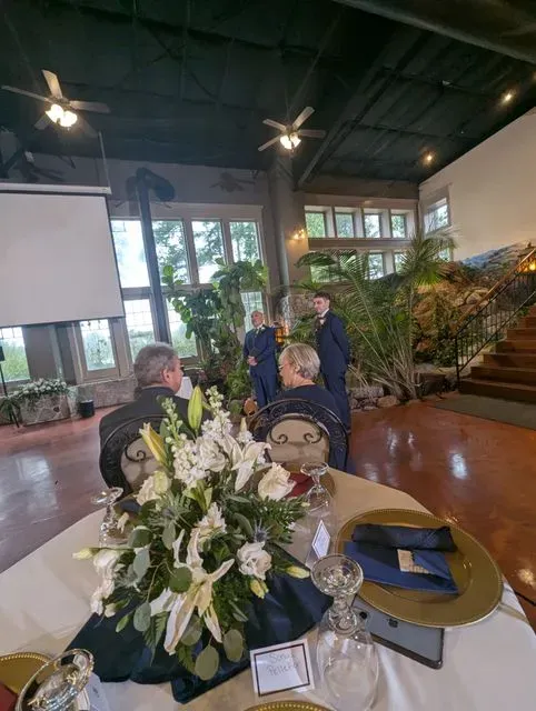 A guest photograph from Kevin and Kelli’s wedding, uploaded to their PixelParty album