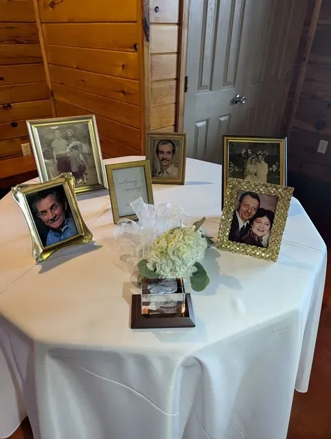 A guest photograph from Kevin and Kelli’s wedding, uploaded to their PixelParty album