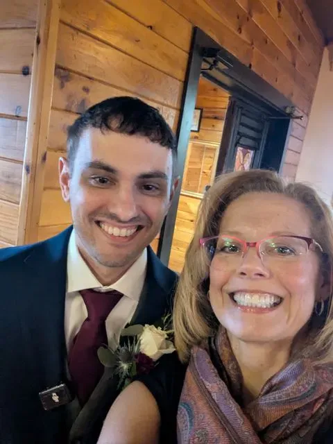 A guest photograph from Kevin and Kelli’s wedding, uploaded to their PixelParty album